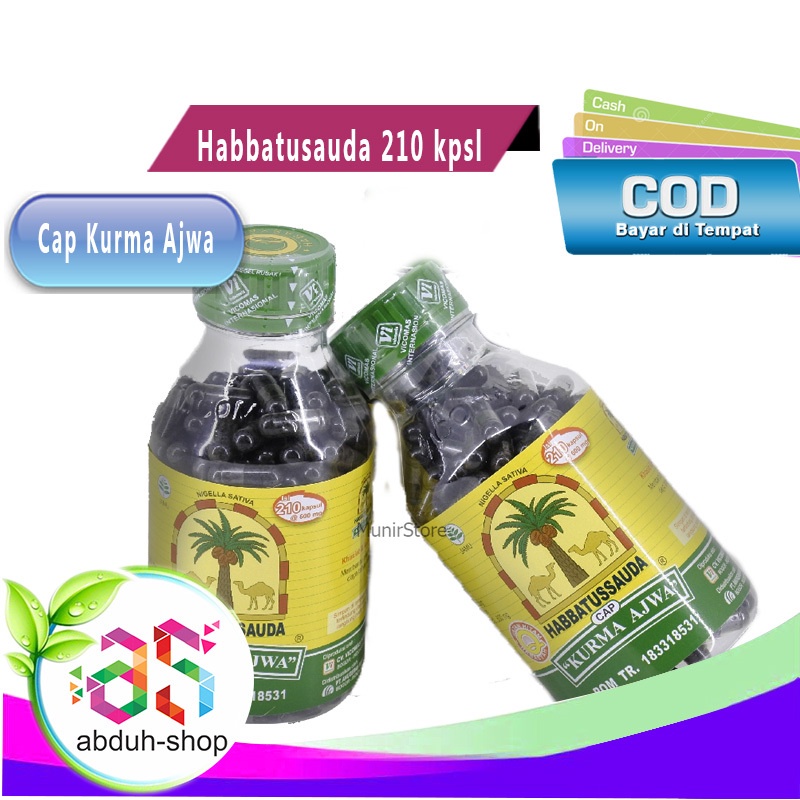 

Habbatusauda "Kurma Ajwa" 210Kps