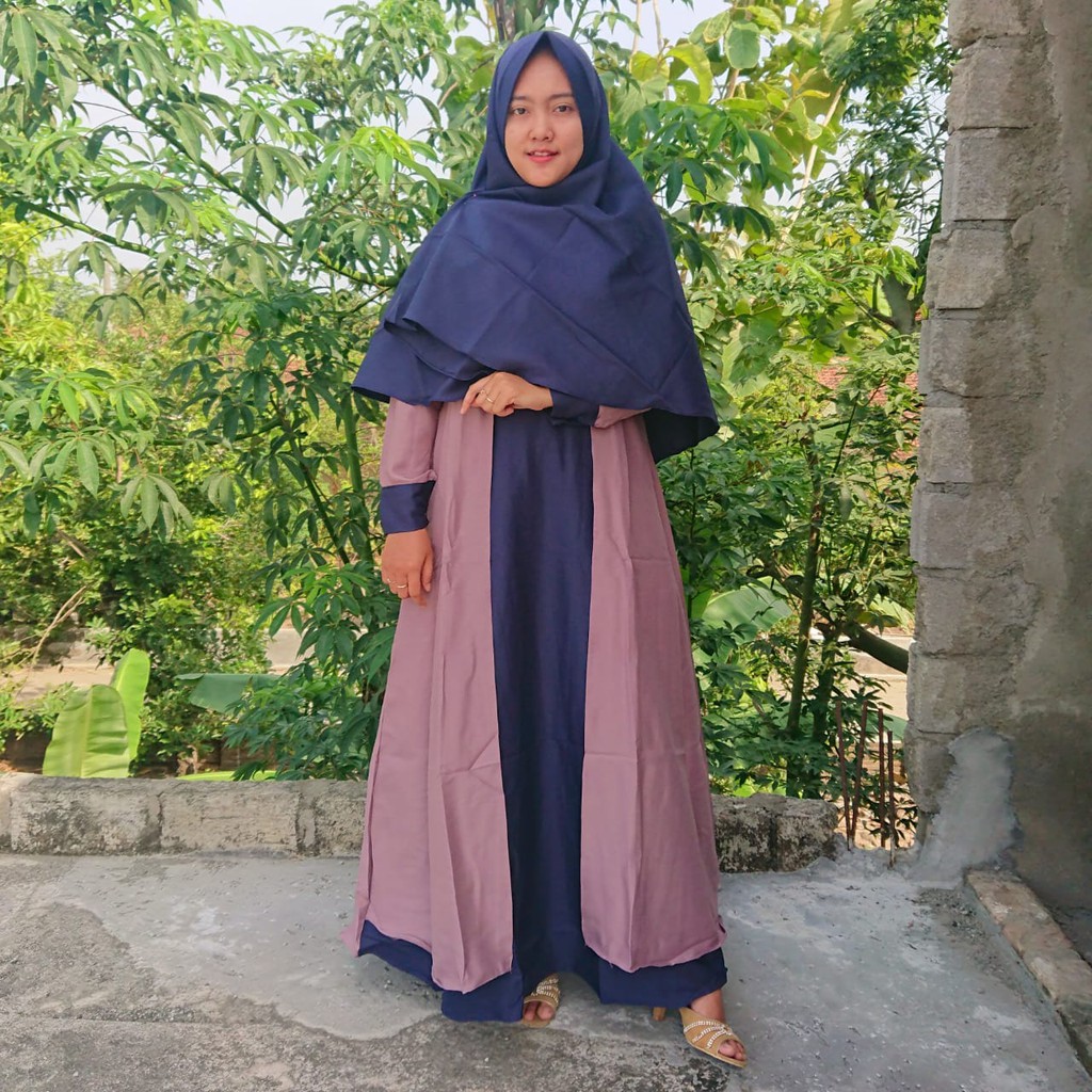 Gamis Syari Set Busui/Gamis Syari Nayla/Gamis Set Murah