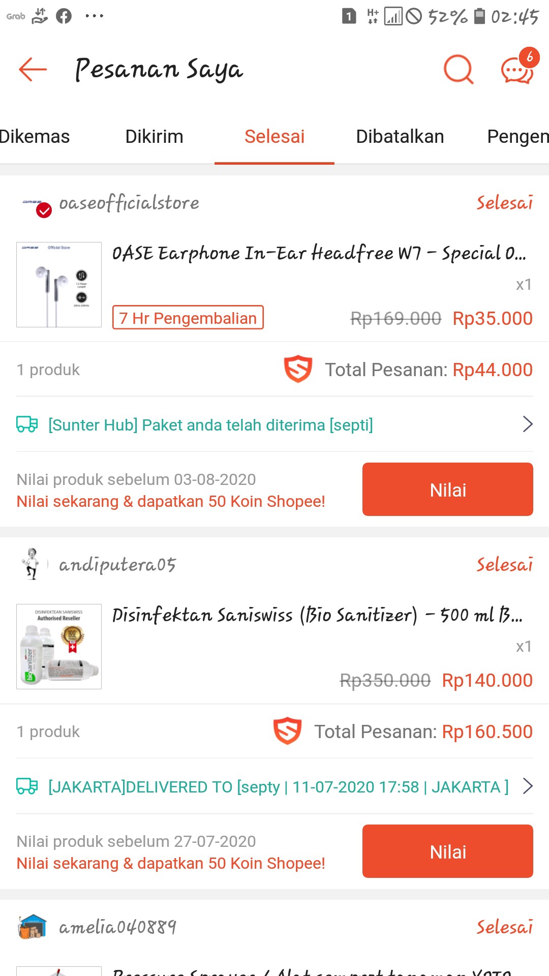 Selang Benang 5/8inch