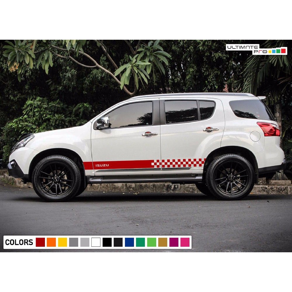 Sticker Stiker Mobil Isuzu Panther Mux Dmax Universal Isuzu List Mobil Shopee Indonesia