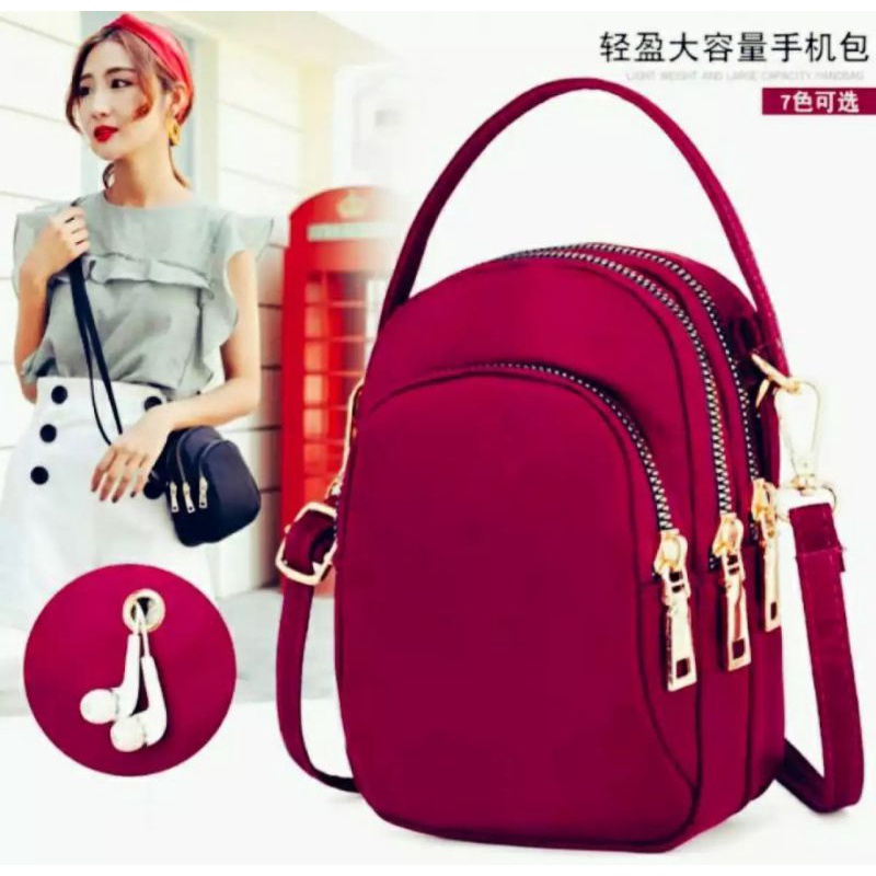 Tas wanita import jingjing slempang CHIBAO mini