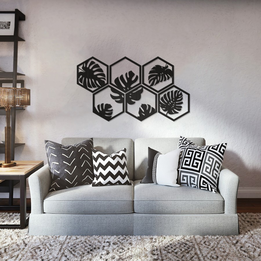 Hiasan dinding Lasercut Monstera Leaf|wall decoration