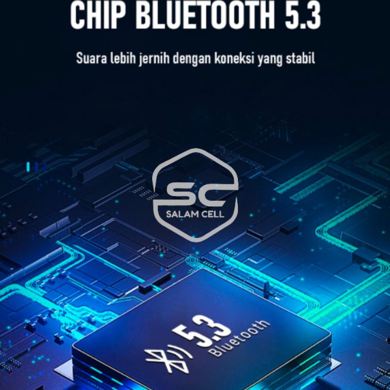 Headset Bluetooth Tws Robot Flybuds T20 Bluetooth 5.3 Garansi Resmi