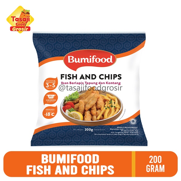 

Bumifood Fish And Chips 200 Gram