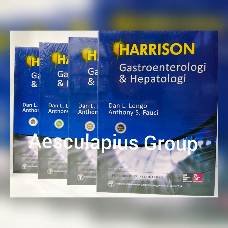 Harrison Gastroenterologi dan Hepatologi.