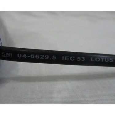 LOTUS Kabel Nymhy 2 X 0,75 serabut Tembaga oval/Kabel KLIK- IT SNI