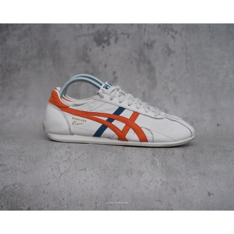 Onitsuka Tiger Stripes Runspark White Orange