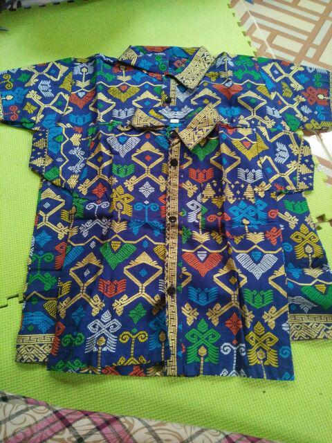 Hem Kemeja Batik Anak Cowok Mentari Prodo