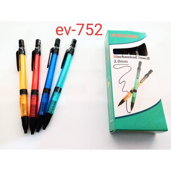 

pensil mekanik 2.0 mm evercross 752 satuan / Bazic 711 (green black) sisa usa/ 755 satuan / 756 satuan