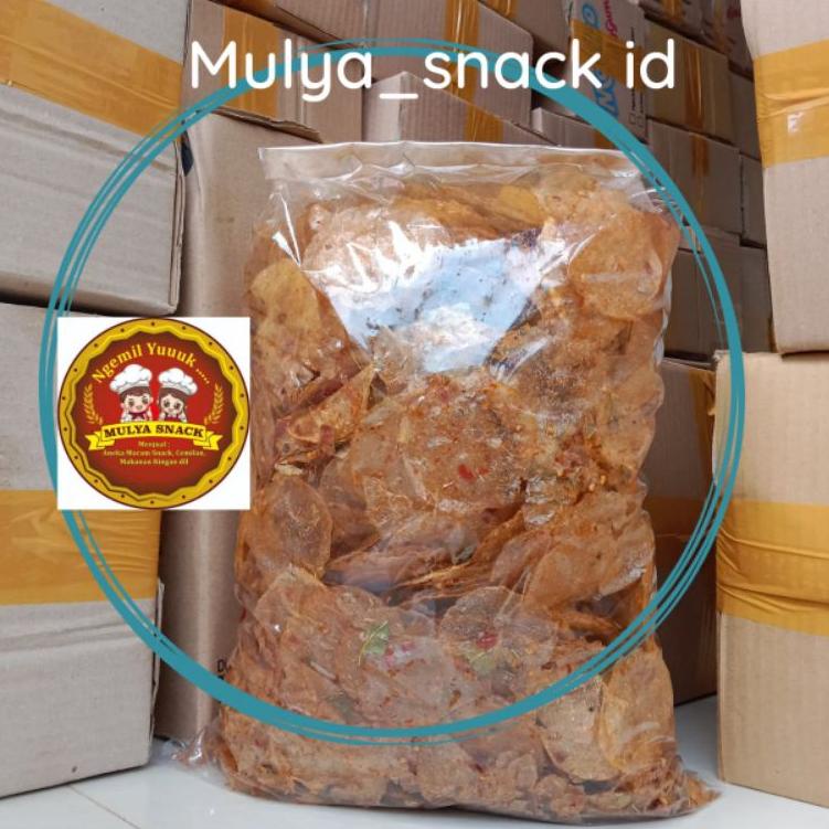 

Harga Khusus--Keripik kaca 1/2 kg / kripik kaca pedas daun jeruk 500gr