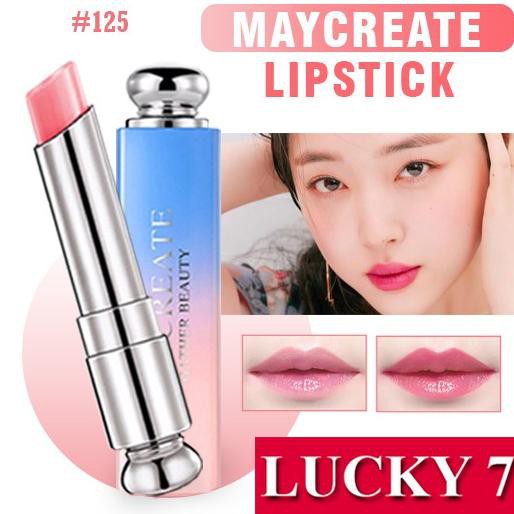 ☛ BISA PROMO LIPSTIK MURAH Maycreate Lipstik KOREA - Lipstik Pelembab Bibir Anti Air ❀