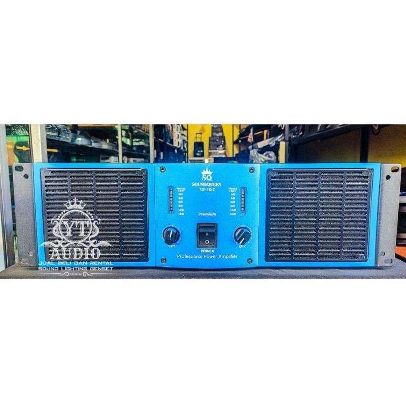 POWER SOUNDQUEEN TD 10.2 PREMIUM CLASS TD 2X5000WATT OROGINAL PROMO