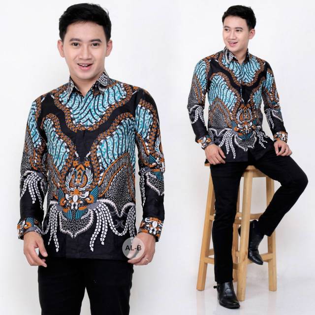 Batik Couple / Batik Keluarga Jumbo Dan Standar Motif Madu Toska Terlaris Termurah