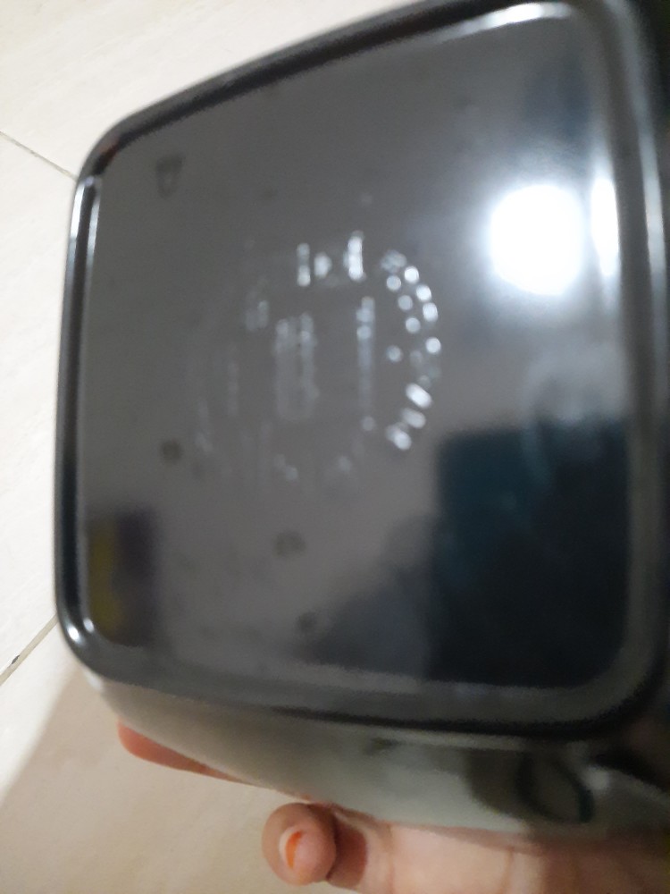 Mangkok Hitam Persegi Melamine Merek Onyx 2907