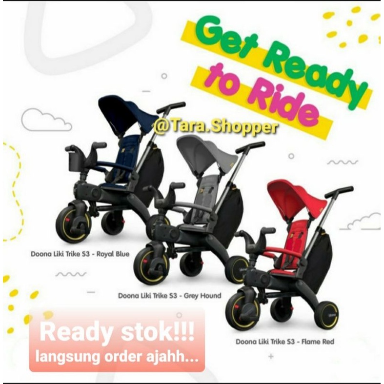 Sepeda doona liki trike S3