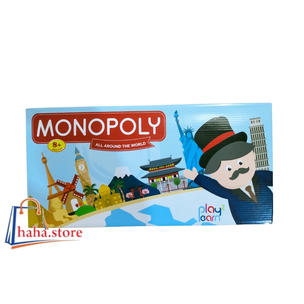 MAINAN KELUARGA MONOPOLY AROUND THE WORLD