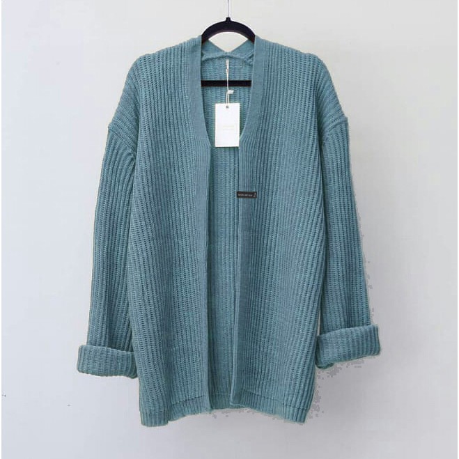 OVERSIZE CARDIGAN - OUTER BSK - KARDIGAN RAJUT BSK-2