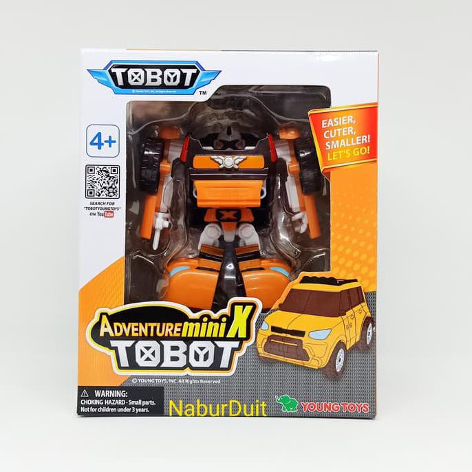 PROMO TOBOT ADVENTURE MINI X ORIGINAL YOUNG TOYS KOREA TRANSFORMING ROBOT TERBAIK