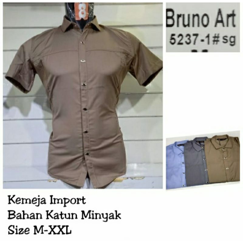 KEMEJA IMPORT BRUNO ART SG5237