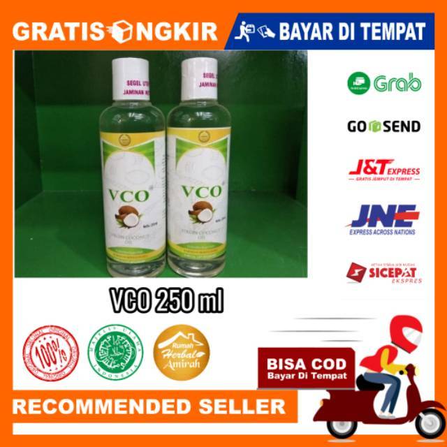 Virgin Coconut Oil / VCO ORIGINAL 250 ml minyak kelapa murni