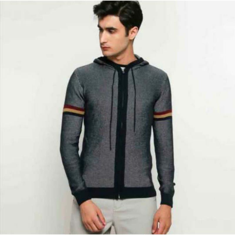 Jaket rajut pria emba classic 540 01015 22