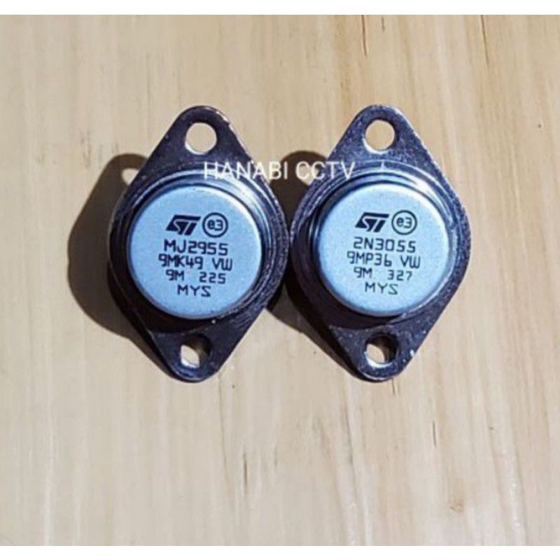Transistor 2N3055 2N 3055  MJ2955 2955 Malaysia ORIGINAL