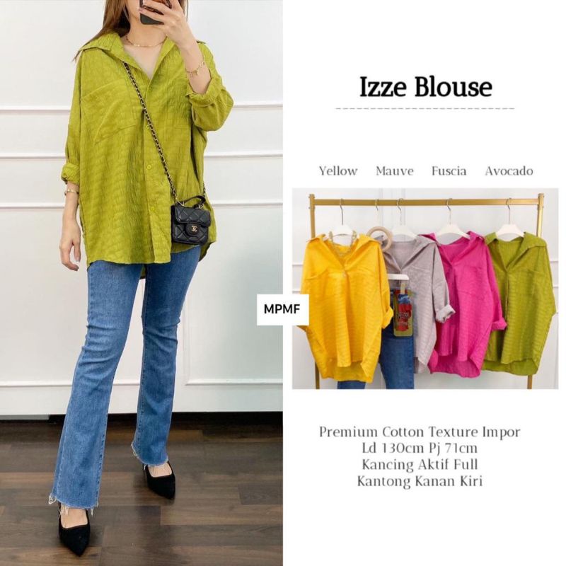 IZZIE BLOUSE TUNIK BY MPMF