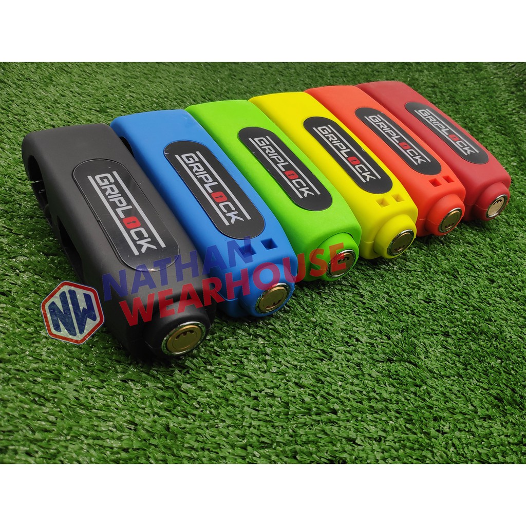 Kunci Gembok Pengaman Anti Maling Motor Bike merk Griplock asli