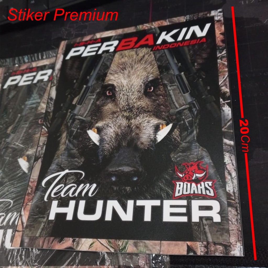 Stiker Perbakin Hunter Jumbo