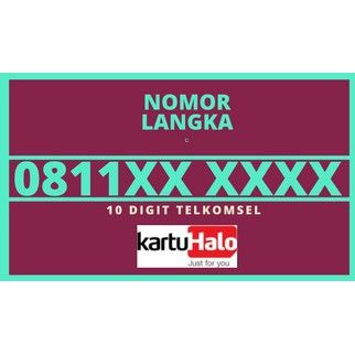 KARTU HALO 10 DIGIT LANGKA KELUARAN TAHUN 1995