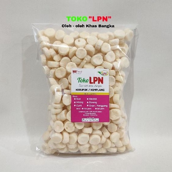 

Kerupuk Kemplang Koin Rasa Ikan 250 gram