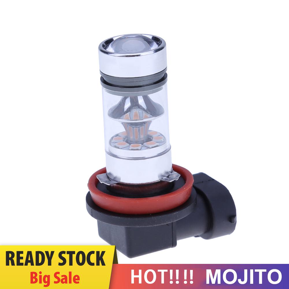 2pcs Lampu Kabut Led 100w H8 / H11 20smd 100w Untuk Mobil