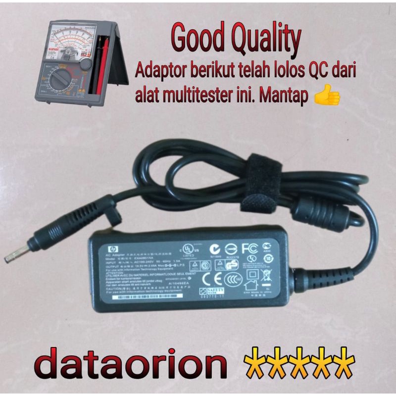 Adaptor Charger HP 19.5V 2.05A DC 4.0*1.7 mm