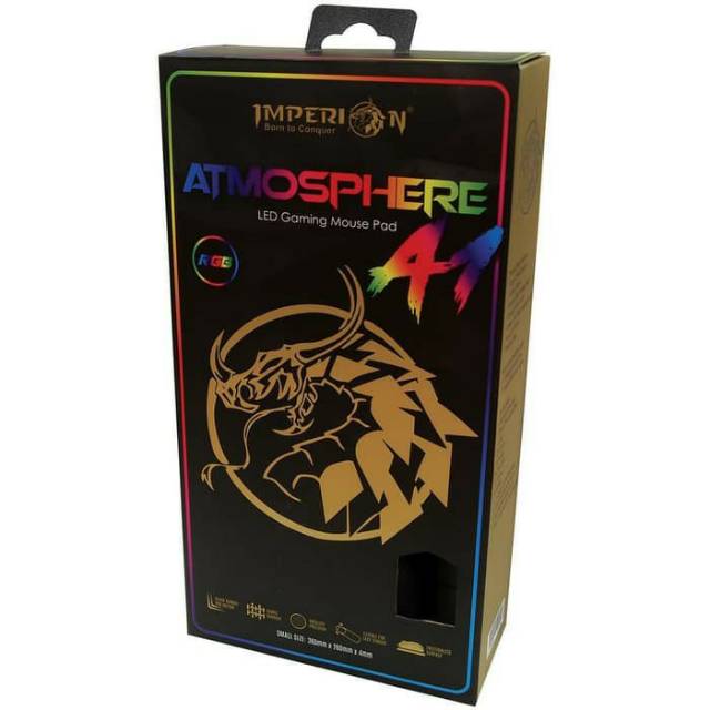 Imperion Mouse Pad Gaming A1 Atmosphere Led RGB