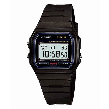 Jam Tangan Casio Digital General F-91 / F-91W-3Dg/ F-91Wg-9Qdf/ F-91WM-7adf/ F-91WM-9ADF/ F-91WM-3ADF/ F-91WM-1BDF/ F-91WM-2ADF Original