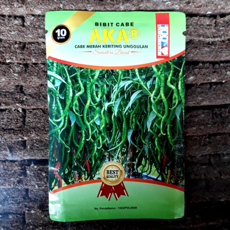 Benih Cabai Merah Keriting Varietas AKAR 10 Gram