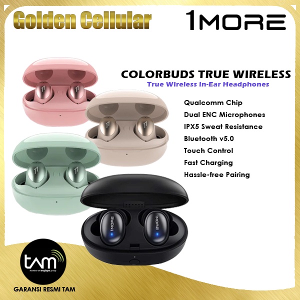 1More Colorbuds True Wireless In Ear Headphones Garansi Resmi TAM
