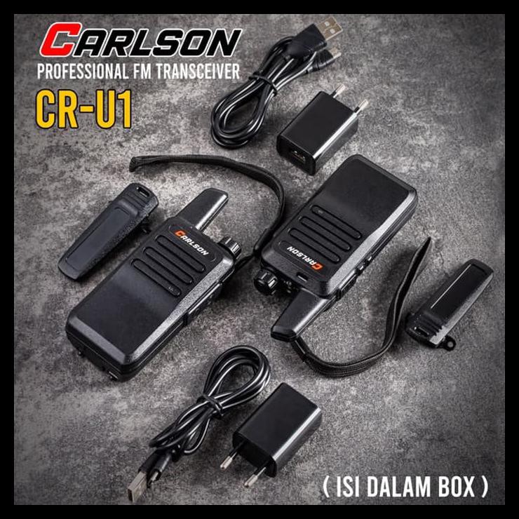 HT CARLSON CR-U1 + Headset ( isi 2 Pcs) / Subtitusi HT WLN