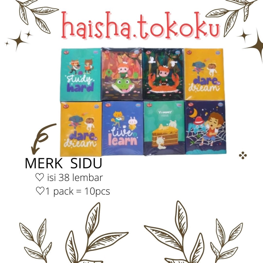 

HAISHA.TOKOKU || Buku Tulis Sinar Dunia SIDU isi 38 lembar