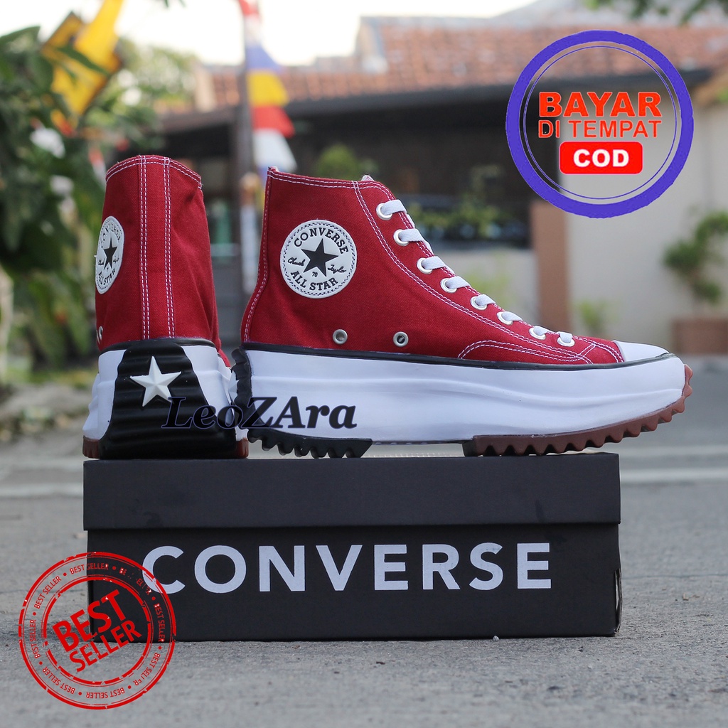 PAKET PROMO!!! Sepatu converse wanita higt model terbaru ukuran 36 sd 41 made in vietnam