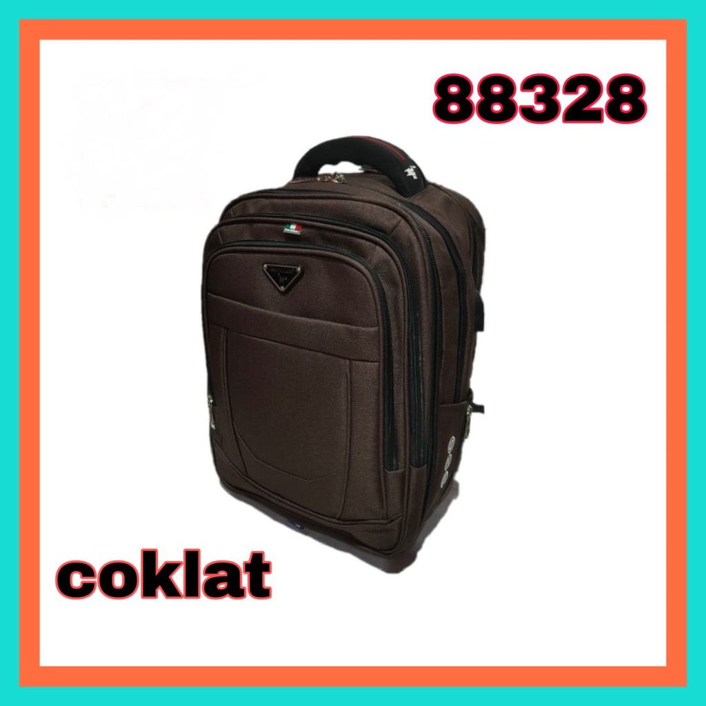 BACKPACK Tas Pria LAPTOP PRIA POLO MILANO 88328 TAS RANSEL TERBARU MURAH KEKINIAN ANTI AIR TERLARIS