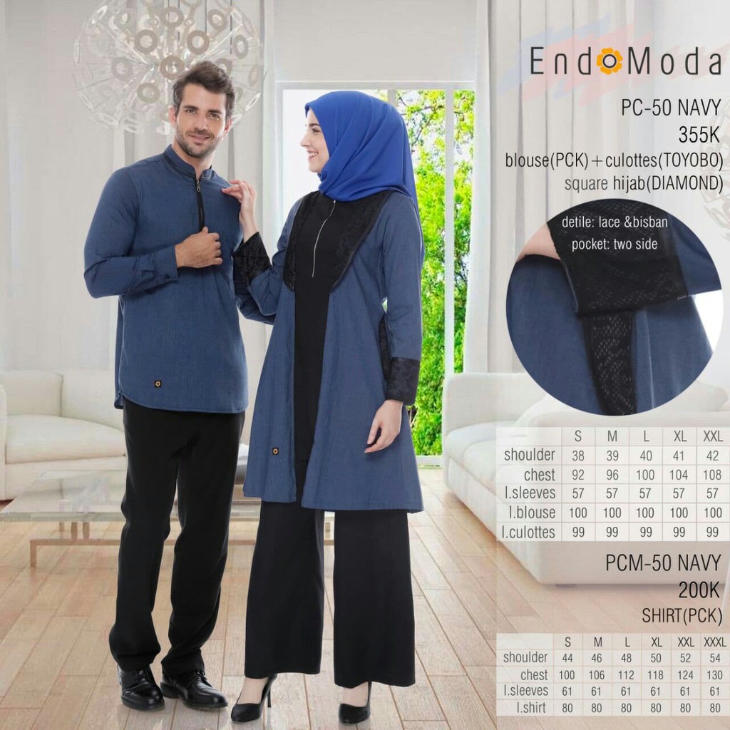 Setelan Endomoda PC 50 - Set Blouse Endomoda PC 50