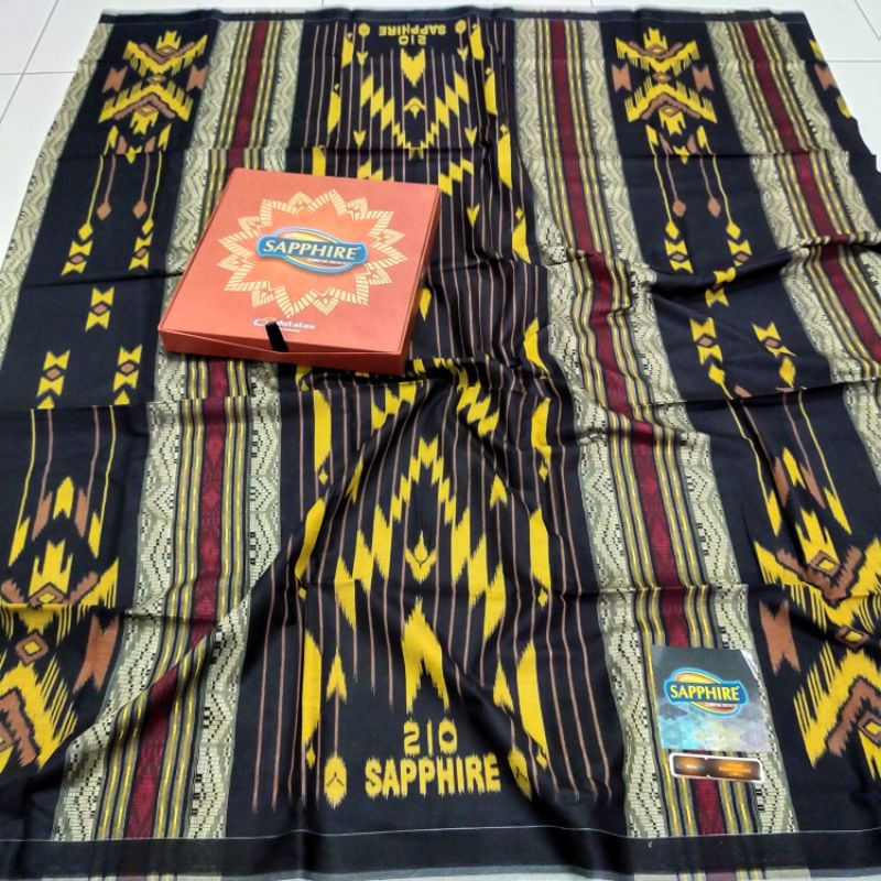 Sarung Sapphire SDF SDK Gambiran motif BHS SGE original