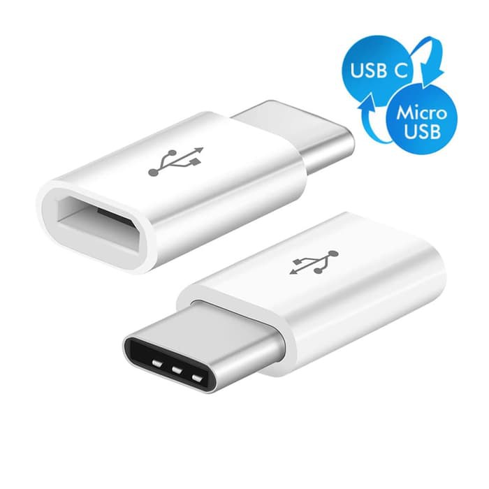 Micro USB to Type C / Micro USB Female to type C Male Adapter