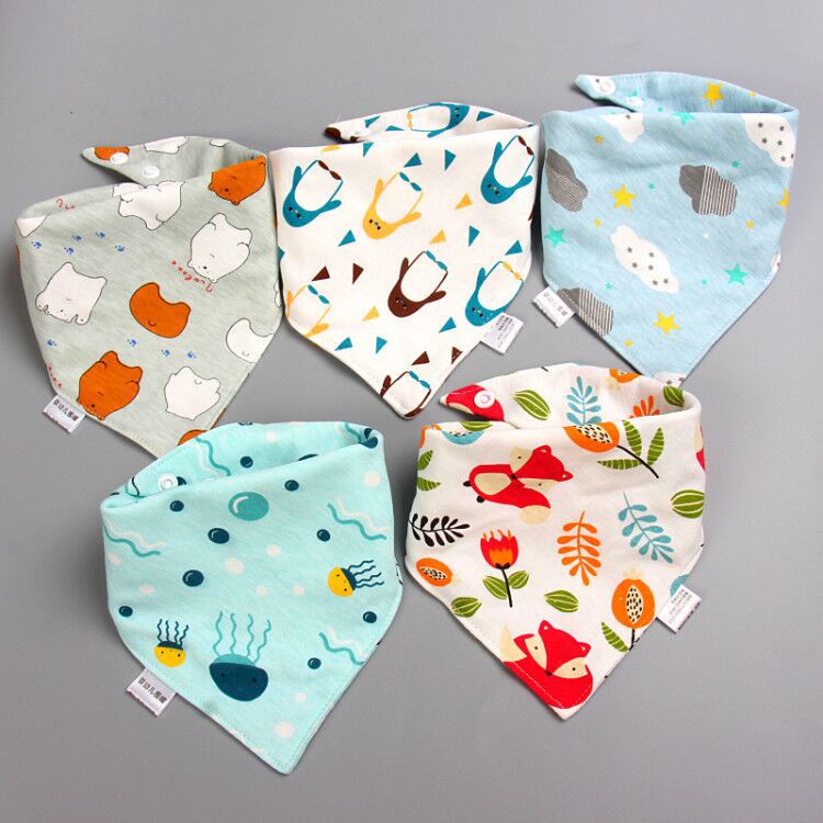 Slabber Baby bib premium celemek bayi bahan katun motif lucu