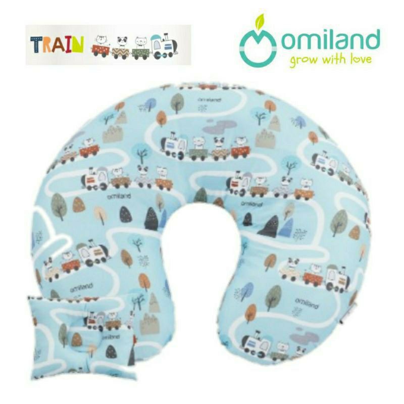 MOMS_ Bantal Menyusui Omiland Series + Free Bantal Peyang