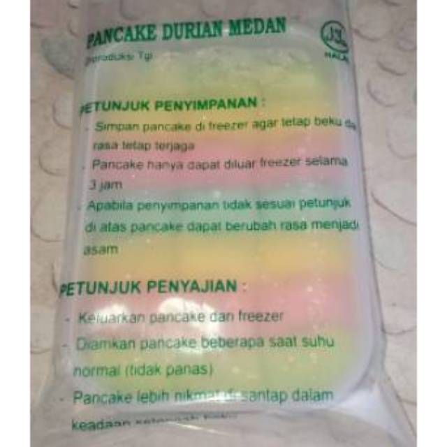 

Pancake durian 500grm