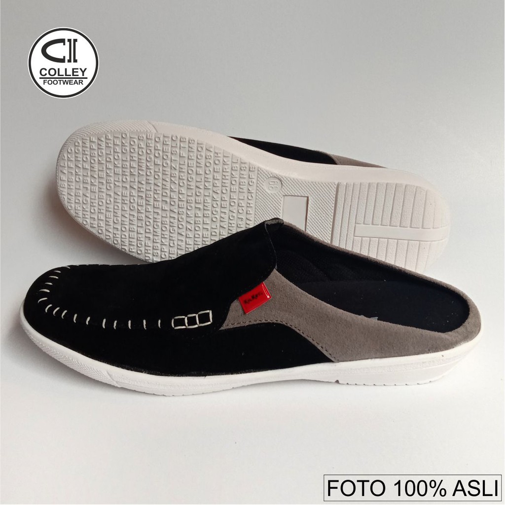 COD - SEPATU BUSTONG PRIA SLIP ON / SLIDE / CASUAL SLOP CLY-BTG.005