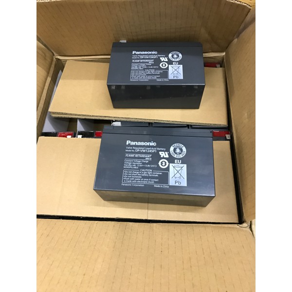 Battery Panasonic 12V9AH, Aki 12V9Ah merk Panasonic, Baterai ups