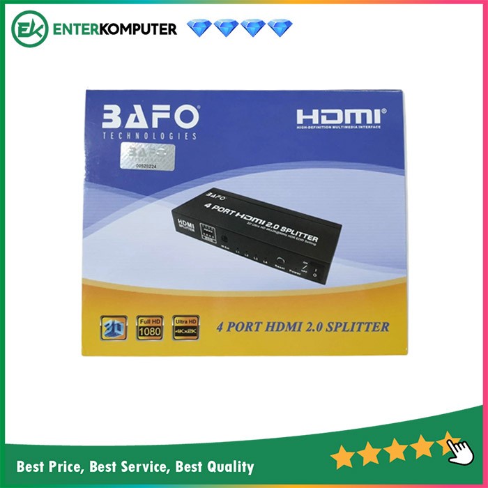 HDMI Splitter 1-4 - Bafo V2.0